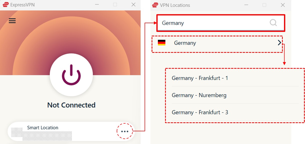 expressvpn-via-germany