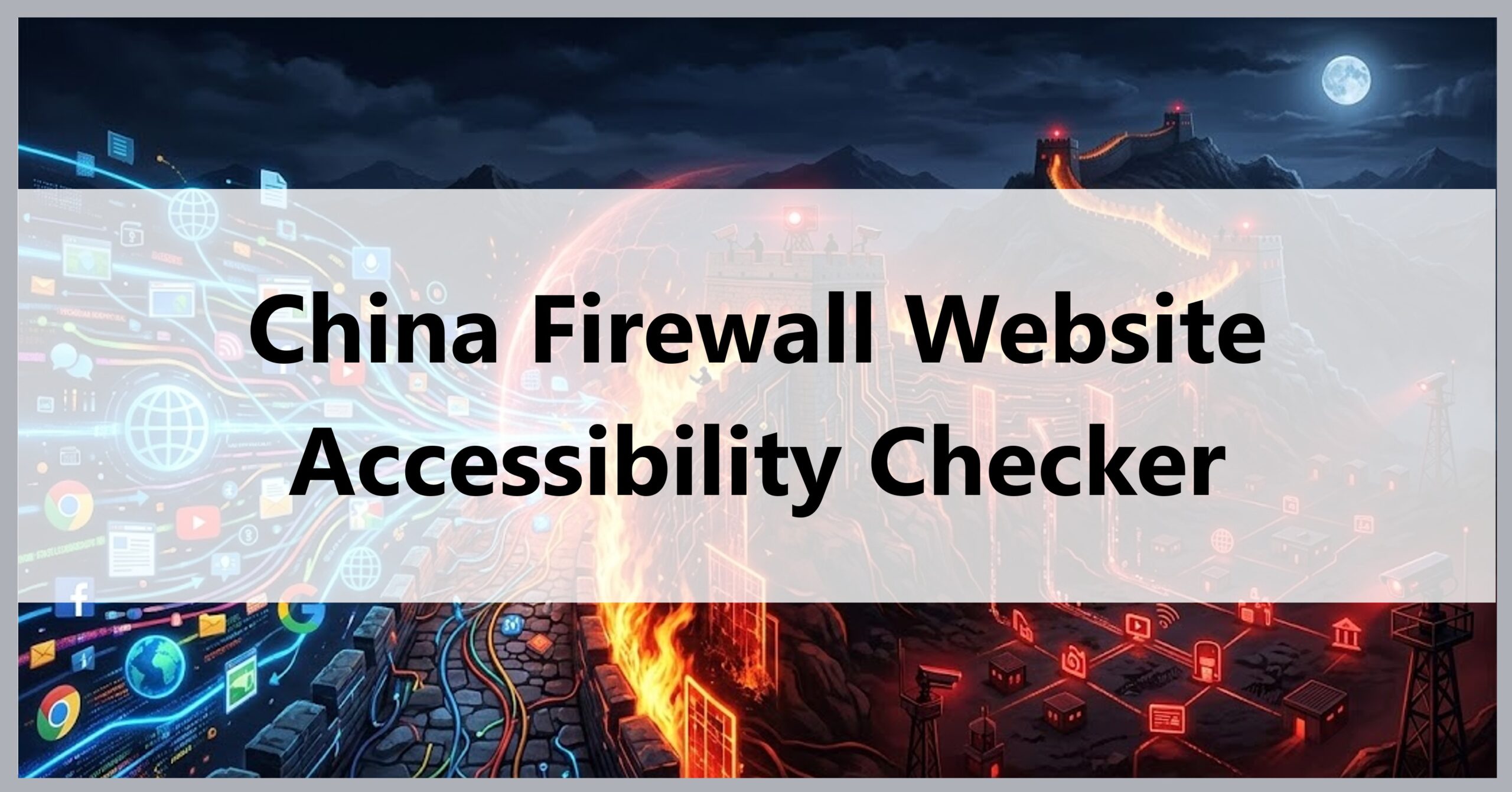 China Firewall Website Accessibility Checker — Test if a Site Is Blocked by the GFW