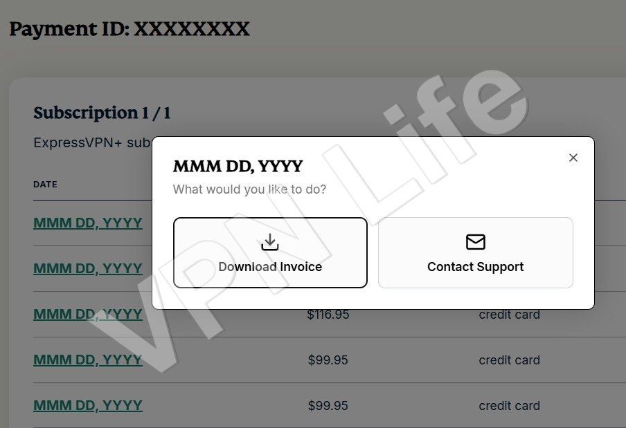 ExpressVPN refund: after 30 days only 